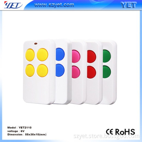 High price wireless rf 433mhz universal learning code car alarm remote control